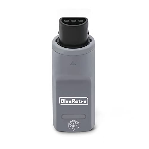 BITFUNX BlueRetro N64 Wireless Controller Adapter - Support...