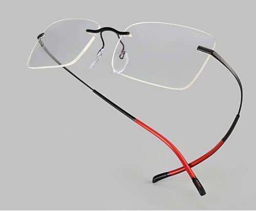 RSINC Eyeglass Silicon Anti-Slip Nose Pad - Stick On, Press Fit, Slide in for Rimless Frame - Soft Repair Kit, Oval 8 mm X 13 mm (1 Pair AB)