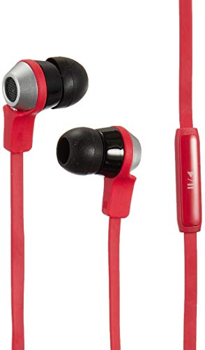 Cowon EM1 In-Ear Headphone with Mic and Remote (Red)