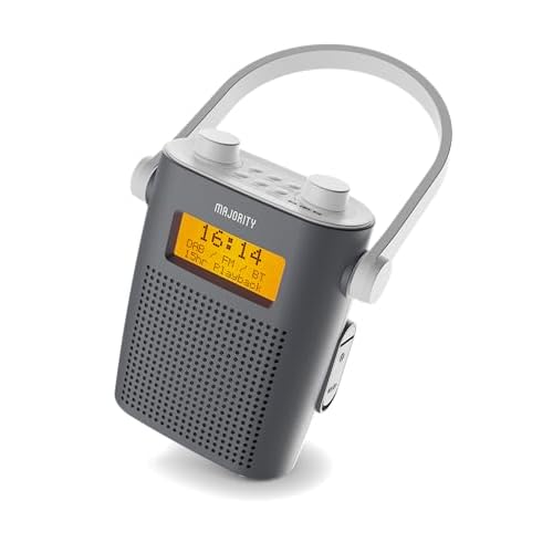 Majority IPX-5 Waterproof Portable DAB Radio