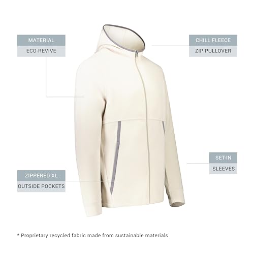 Image of Augusta Sportswear Men's Chill Fleece 2.0 Full Zip Hoodie