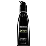 Wicked Aqua Sensitive Waterbased Hypoallergenic Unscented Lube - 8oz