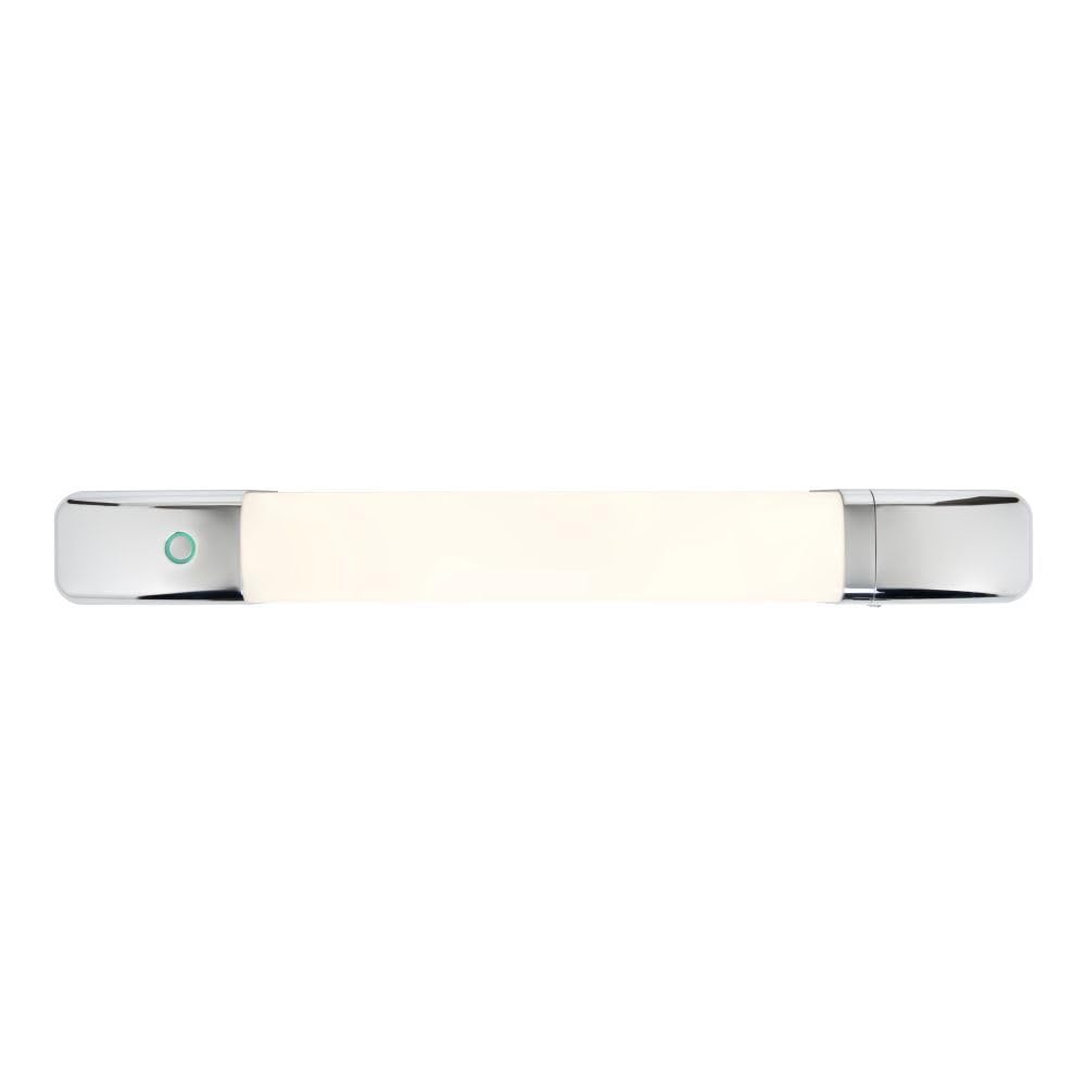 Litecraft Polished Chrome Bathroom Shaver Wall Light Touch Sensitive 10 Watt Cct Led - (Polished Chrome)