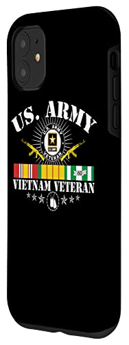 Iphone 11 Us Army Vietnam Veteran Usa Flag Vietnam Vet Flag Men Women Case #TOP1