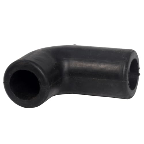 Image of AC Drain Elbow Tube HVAC Crankcase Ventilation Rubber Connecting Hose For Ford F-150 2004-2014 For Lincoln Mark VIII 1993-1998 4M2Z-6A614-AA 4M2Z6A614AA F3LY-6A614-A