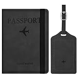 ✈️【Protection RFID】Fabriqués avec un matériau de protection RFID, ces documents de voyage bloquent les signaux radio et empêchent tout accès non autorisé à vos passeports, cartes de visite, cartes de crédit et cartes d'embarquement. La sécurité de vos informations, essentielles pour voyager en toute sérénité, est ainsi garantie.