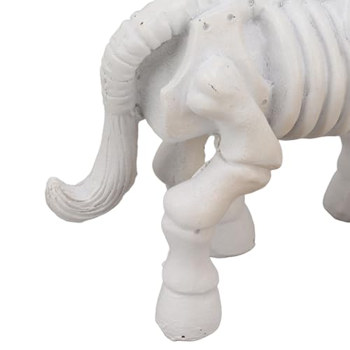 Squelette de vache Halloween en résine imperméable pour décoration extérieure de jardin et patio