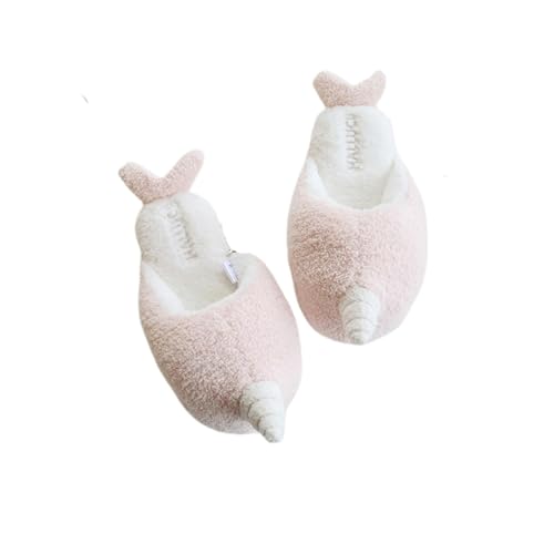 CHYOOP Pantofole Donna Calde Pantofole di Cotone per Donne per Donne Inverno Calde Non Vaccino da Interno in Cotone-36-38