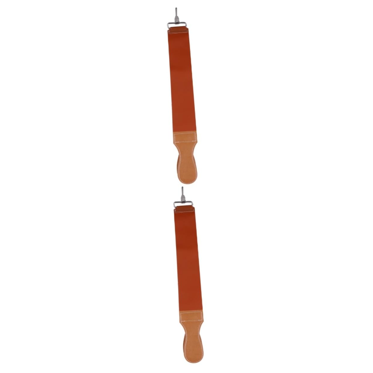 MAGICLULU 2 Pezzi Cintura Per Affilare Il Panno Rasoio Peeling Coramella In Pelle Da Affilatura Cinghia Da Barba Coramella Da Depilazione Pelle Bovina E Bretelle