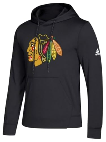 adidas X Chicago Blackhawks NHL National Hockey Mens Hoodie Sweatshirt Large