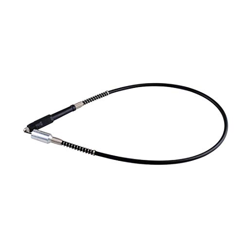 Image of DIY Crafts Pattern No # 11, Black Silver F, 108cm * 2cm for Dremel 3000 4000 Electric Drill Rotary Grinder Tool Attachments Flexible Shaft Fits (Pattern No # 11, Black Silver F)