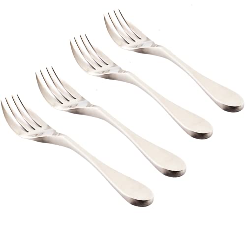Knork Original Matte Salad Fork, 4 Piece Set, 18/10 Stainless Steel #TOP7