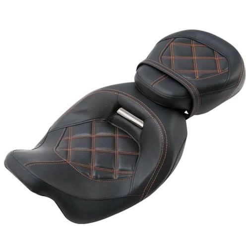 Selle Double pour Road King Classic et CVO Finition Haut de Gamme