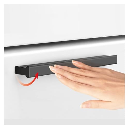 Tiradores de armario sólidos y elegantes en aleación de aluminio de 275mm 6