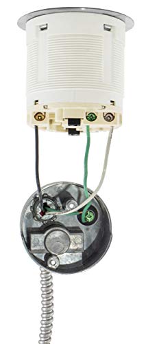 Bryant Electric RCT200CH 15A 125V Tamper Resistant Pop-Up Countertop Receptacle Surface Mount, 15 Amp, Polished Chrome - Thumbnail 7