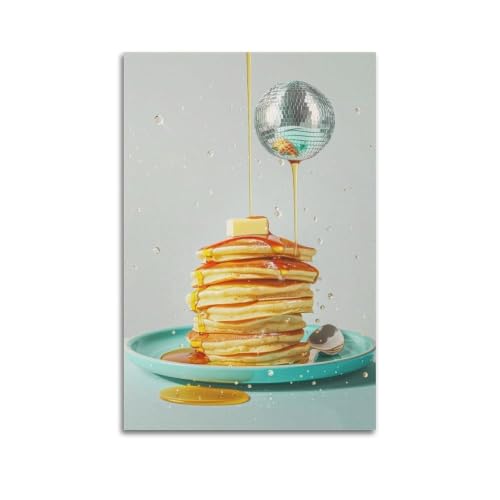 Posters de crêpe sous le miroir 04 habiller un mur vide toile vintage 60x90