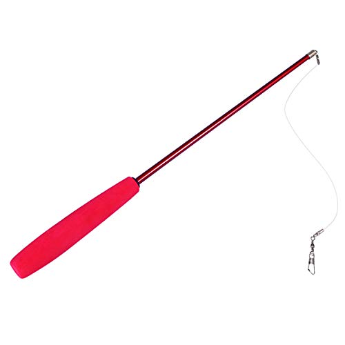 Popetpop – Varinha retrátil para gatos com penas, brinquedo interativo para gatos e gatos