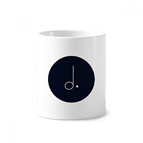 Cadeau Blanc Musique Dotted Mim Noir tasse blanche déco originale