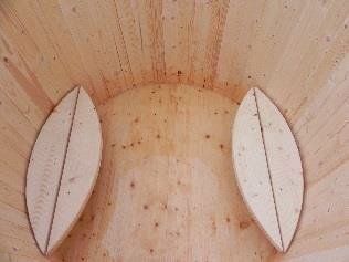 JUNIT 1000L runde Badewanne Saunatauchbecken Bottich D. ca.140cm Höhe 110cm. Tauchbecken Wasserfass Regentonne-2