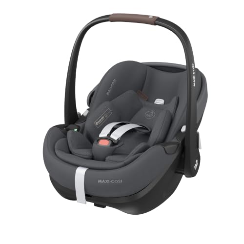 【フルフラットで眠りを妨げない、極上の心地よさ】MAXI-COSI Pebble 360 Pro2 TWILLIC GRAPHITE ペブル360 プロ2 ツイリックグラファイト 新生児～18ヶ月頃スライドテック搭載ベースメントに対応 チャイルドシート （保証付き）QNY8052204110 (B000MOZ37O) Amazon価格推移・価格追跡