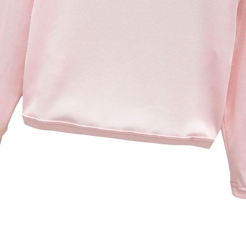 Girls Cotton Open Front Sweater Long Sleeve Plain Soft Cardigan Kids Lightweight Casual Cropped Coats Thin Sweater4