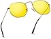 WearMe Pro - Geometric Round Gold Frame Retro Sunglasses