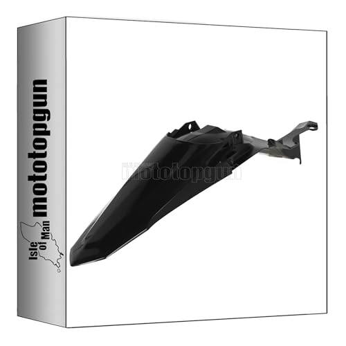 Garde-boue arrière noir Acerbis 0025476.090 pour moto Yamaha YZ 450 FX 2023 à 2025