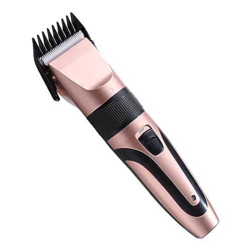 Besreey Cortapelos para Hombres, Máquinas de Cortar Pelo Eléctricas Inalámbricas Recargables, Maquinilla Eléctrica Recargable para Hombres con Corte de Barbas Largas Uso en Hogar y Viaje