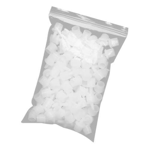 Healifty 100 piezas Unidades Tapas Desechables para Botellas de Pegamento Aplicadores Precisos para Manualidades y Recambios de Pegamento Compatibles con Botellas de Adhesivo para Pestañas