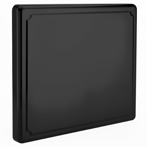 Miniatura 5 de Homelay Tapa Encimera Gas. Tapa Vitroceramica Con Ancho Máximo De 58 Cm. Cubre Fuegos Cocina De Gas De Acero Inoxidable, Blanco O Negro. Negro