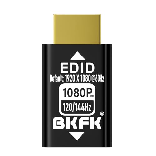 Emulador EDID HDMI enchufe simulado 1920x1080 passthrough para interruptores de video hdmi 2