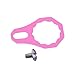 predolo Fishing Reel Locking Plate, Left Right Handle Knob Locking Plate Replacement, Fishing Reel Modification Accessory, for Raft Reels Freshwater, Pink