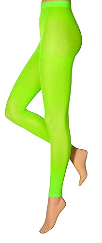 krautwear Damen Mädchen Leggins Leggings 60 den Karneval Fasching...