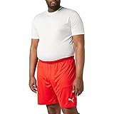 PUMA Herren Shorts, Rot (Puma Red-Puma White), L