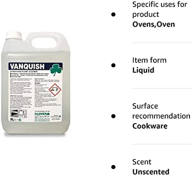 Vanquish Heavy Duty Oven Cleaner By Clover 304 5L