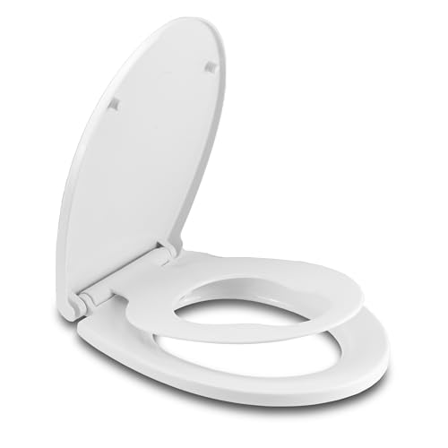 ZANGCO Dual Toilet Seat with Quick Release