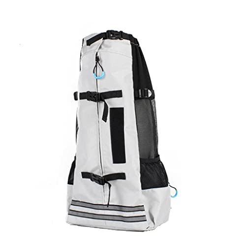VELURA Dog Carrier Breathable Corgi Carrying Bag Hiking Travel Pet Backpacks Grey|1 Piece Pet Carry Backpack| Dog Supplies |Pet Supplies Deal