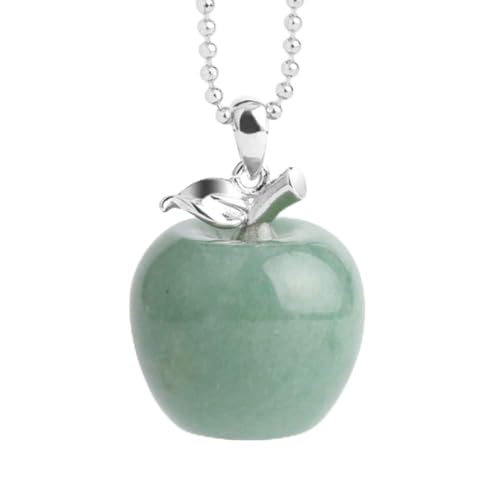 Collier pendentif en cristal naturel et alliage d'été pour femmes