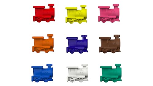 Accesorios Mexican Train Marcadores de Dominó Plástico (9 Piezas) miniatura 3