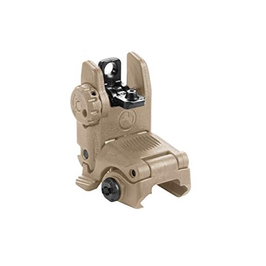 Magpul Industries MAG248-FDE Magpul MOE MBUS Gen-2 Rear Flip Sight, Flat Dark Earth
