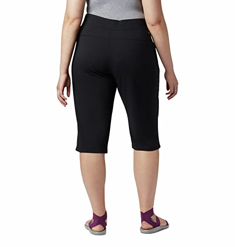 Columbia Plus Size Women's Anytime Casual Capri Pant, Black 2X #TOP7