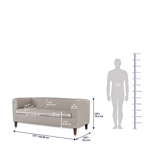 Image of Wakefit Miami 5 Seater Sofa Set | 3 Year Warranty | Modern, Large, Omega Pearl Sofa for Living Room