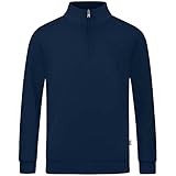 JAKO Men Trainingsziptop Ziptop Organic, Marine, C8620-900, L