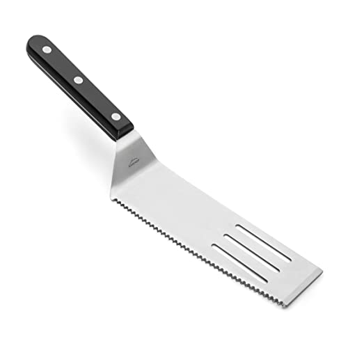 LACOR 62677 Schaufel Gezackten INOX, Edelstahl, grau, 32 x 10 x 5 cm