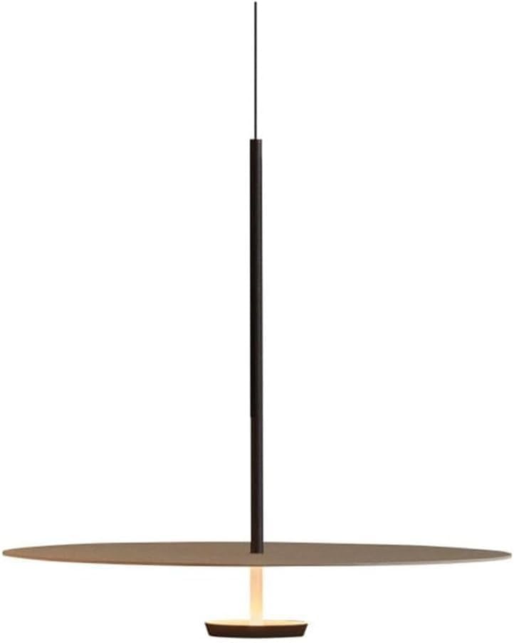 Lampe suspendue LED au style minimaliste pour illuminer la table de salle à manger