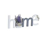Medidas: 31x11,5x3cm Dream Hogar Letras decoración Cartel Colgador Pared Home Lavanda Madera 31x11,5x3 cm