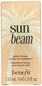 Benefit Sun Beam Golden Bronze Complexion Highlighter, 0.33 Ounce