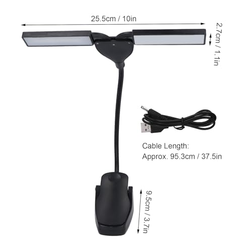 Lampe de lecture anti fatigue oculaire pliable flexible à 28 LED - 3