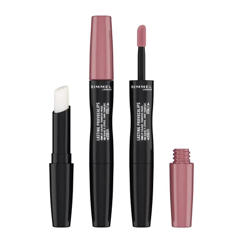 Miniatura 2 de Rimmel, Lasting Provocalips, Labial fijo, 400 Grin & bare it, Paso 1: 2,3mL, Paso2: 1,6g
