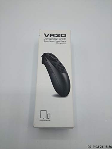 VR Remote Controller Gamepad Bluetooth Control VR Video, Game, Selfie, Flip E-Book/PPT/Nook Page, Mouse, in Virtual Reality Headset PC Tablet Laptop iPhone Smart Phone